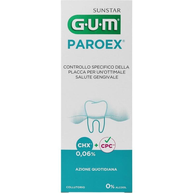 GUM PAROEX 0,06% CHX Mundspülung