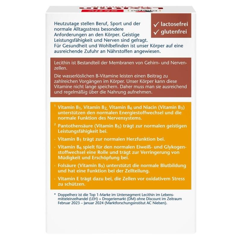 DOPPELHERZ Lecithin+B-Vitamine Kapseln