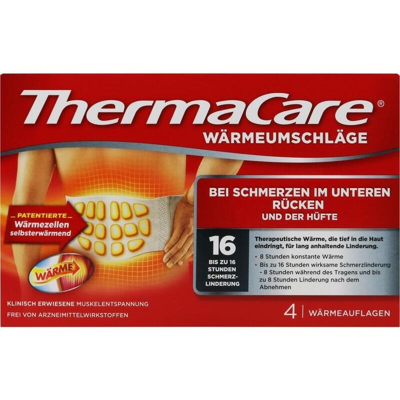 THERMACARE Rückenumschläge S-XL z.Schmerzlind.