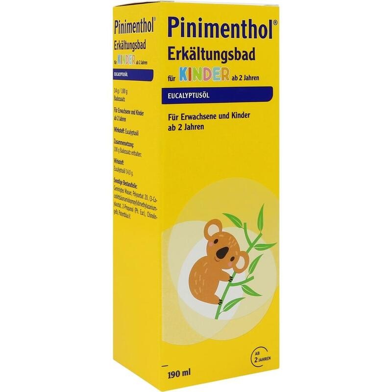 PINIMENTHOL Erkältungsbad f.Kind ab 2 J.Eucalyptus