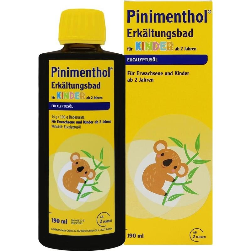 PINIMENTHOL Erkältungsbad f.Kind ab 2 J.Eucalyptus