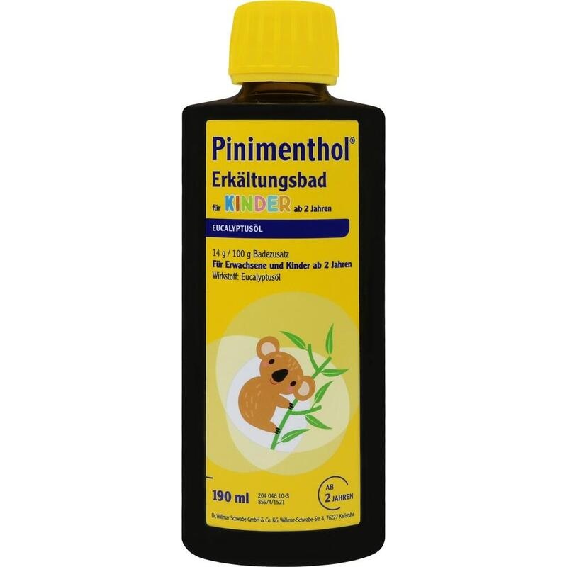 PINIMENTHOL Erkältungsbad f.Kind ab 2 J.Eucalyptus