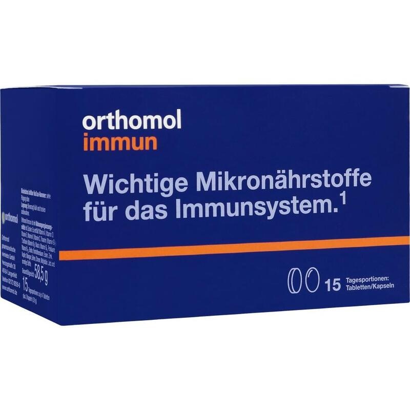 Orthomol Immun Tabletten/Kapseln (15 Stk)
