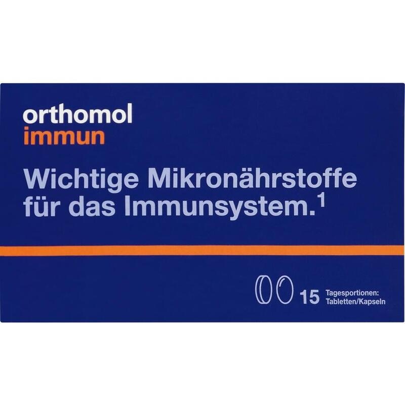 Orthomol Immun Tabletten/Kapseln (15 Stk)