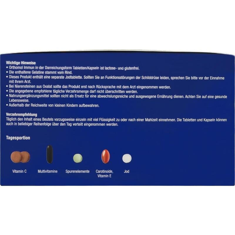 Orthomol Immun Tabletten/Kapseln (30 Stk)