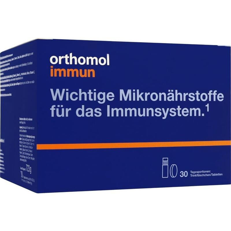 Orthomol Immun Trinkfläschchen/Tabletten (30 Stk)