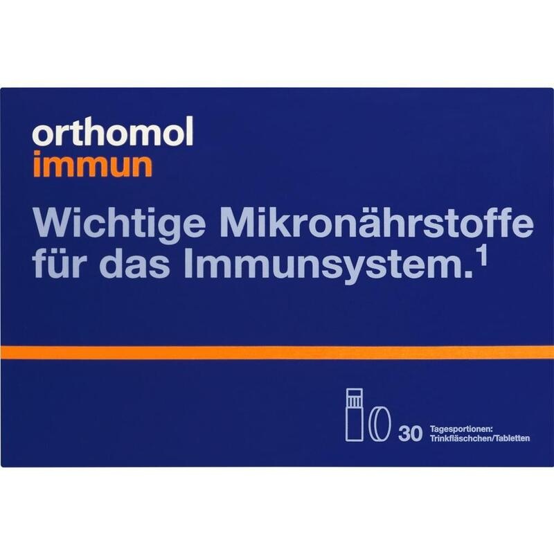 Orthomol Immun Trinkfläschchen/Tabletten (30 Stk)
