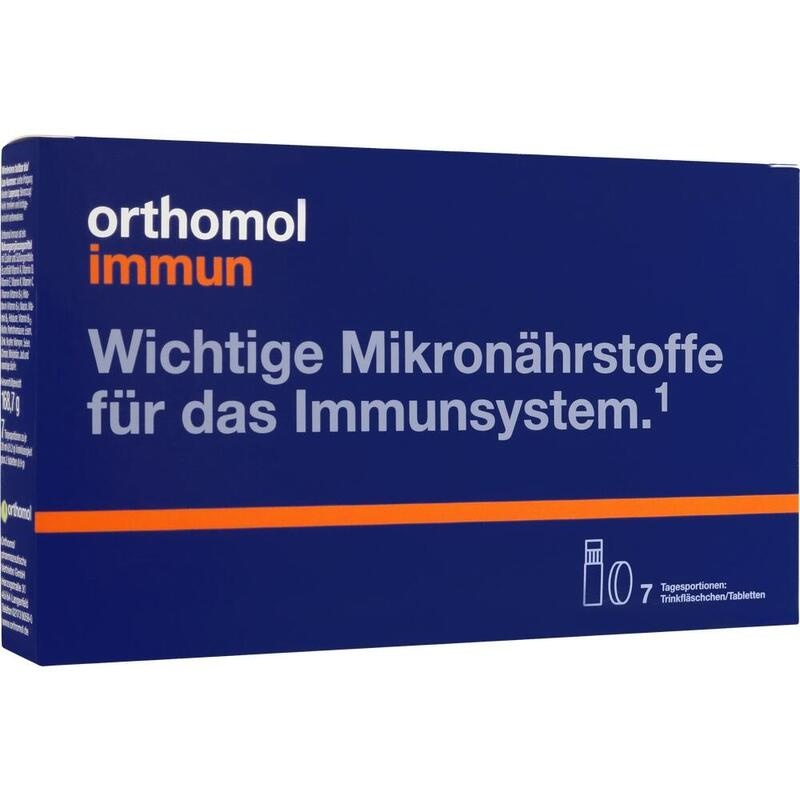 Orthomol Immun Trinkfläschchen/Tabletten (7 Stk)