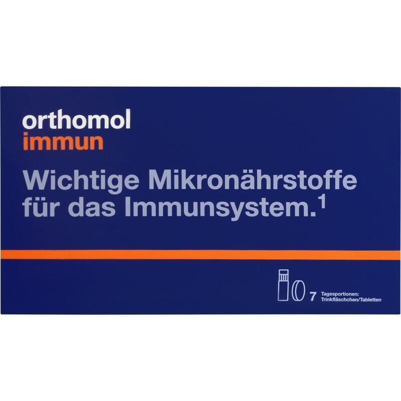Orthomol Immun Trinkfläschchen/Tabletten (7 Stk)