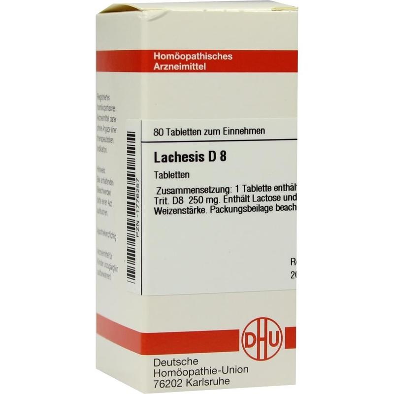 LACHESIS D 8 Tabletten