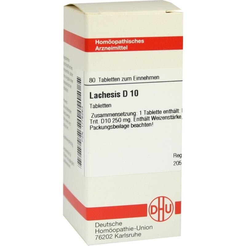 LACHESIS D 10 Tabletten