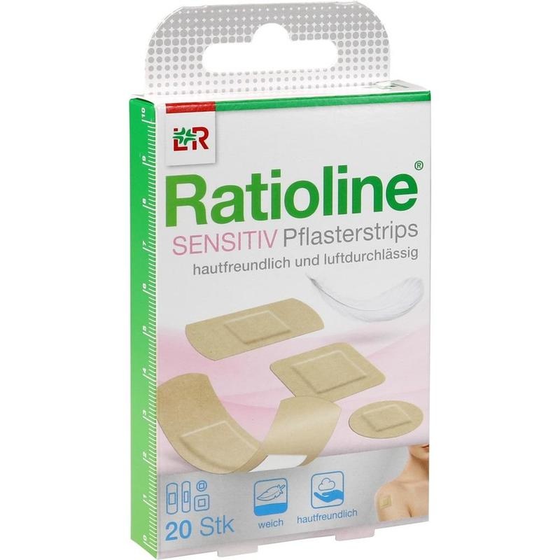 RATIOLINE sensitive Pflasterstrips in 4 Größen