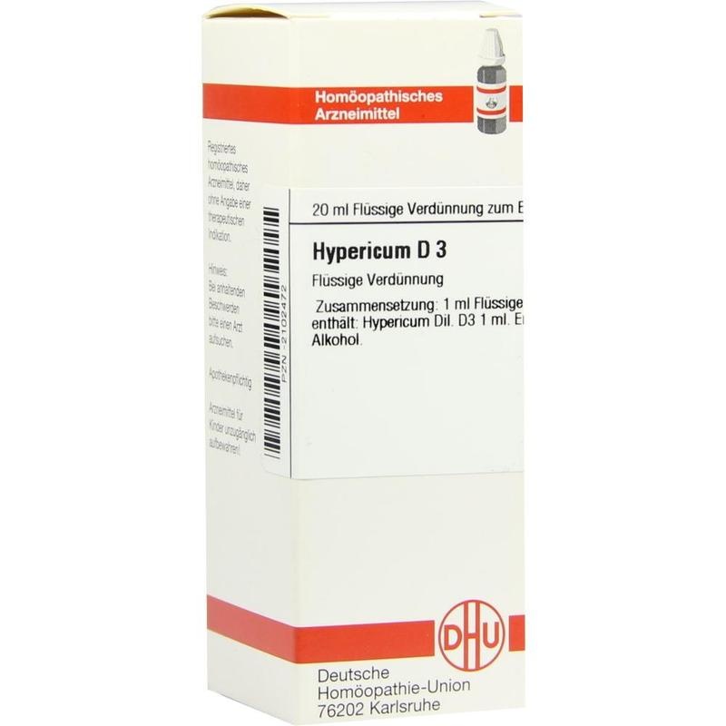 HYPERICUM D 3 Dilution
