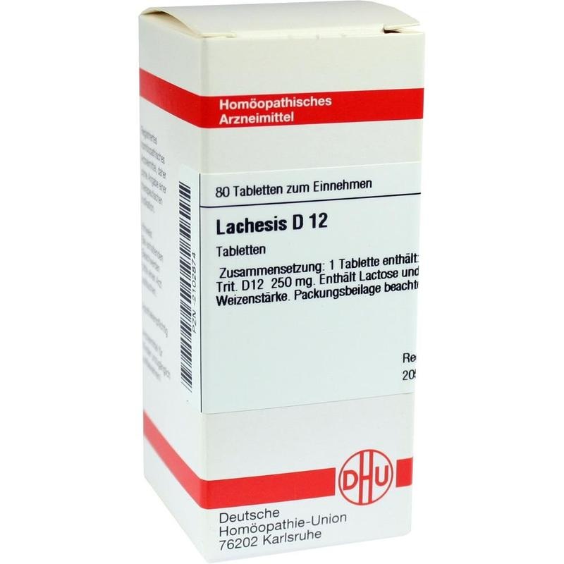 LACHESIS D 12 Tabletten