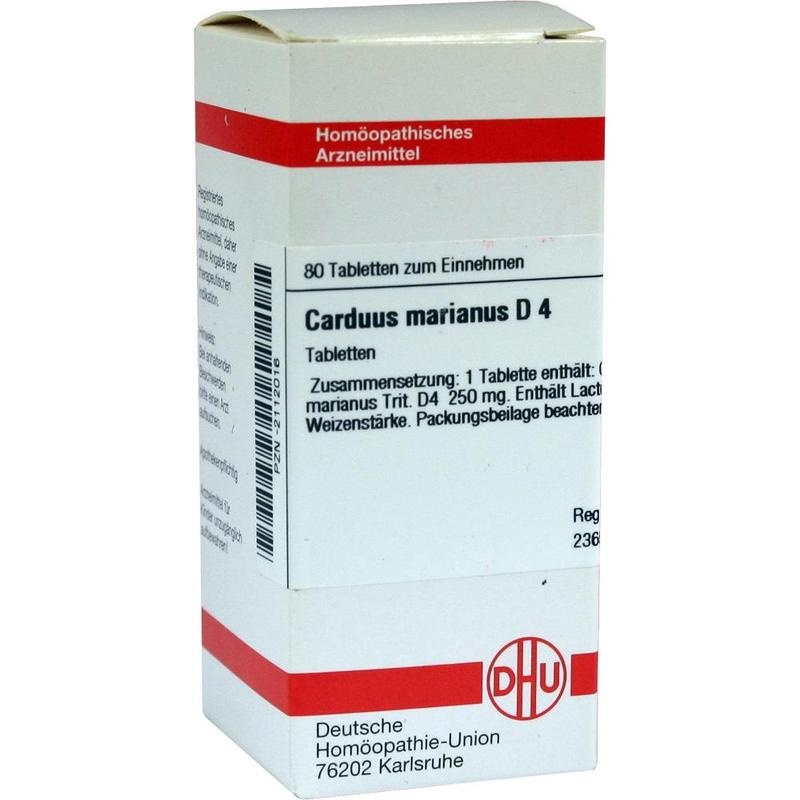 CARDUUS MARIANUS D 4 Tabletten