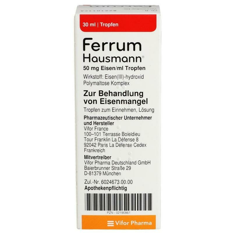 FERRUM HAUSMANN Tropfen zum Einnehmen