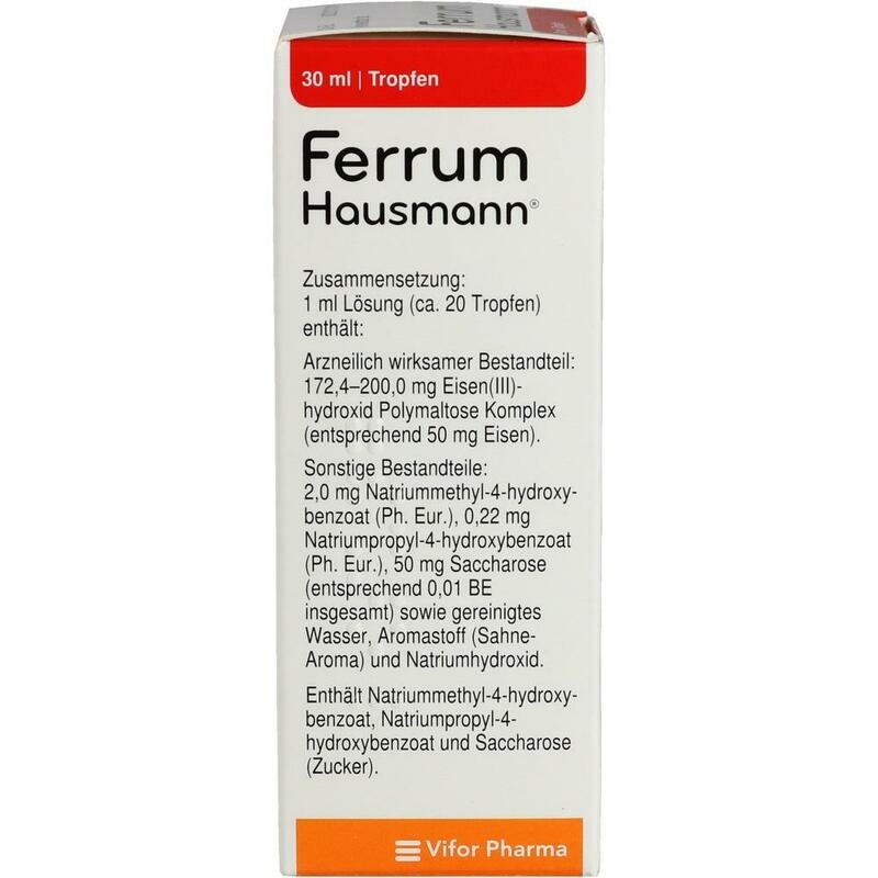 FERRUM HAUSMANN Tropfen zum Einnehmen