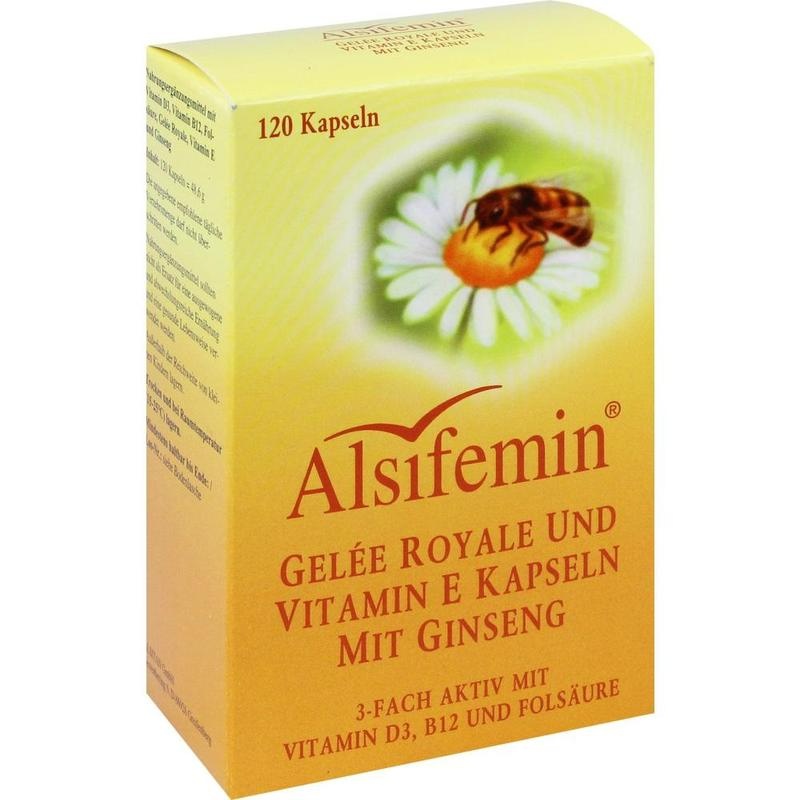 ALSIFEMIN Gelee Royal+Vit.E m.Ginseng Kapseln
