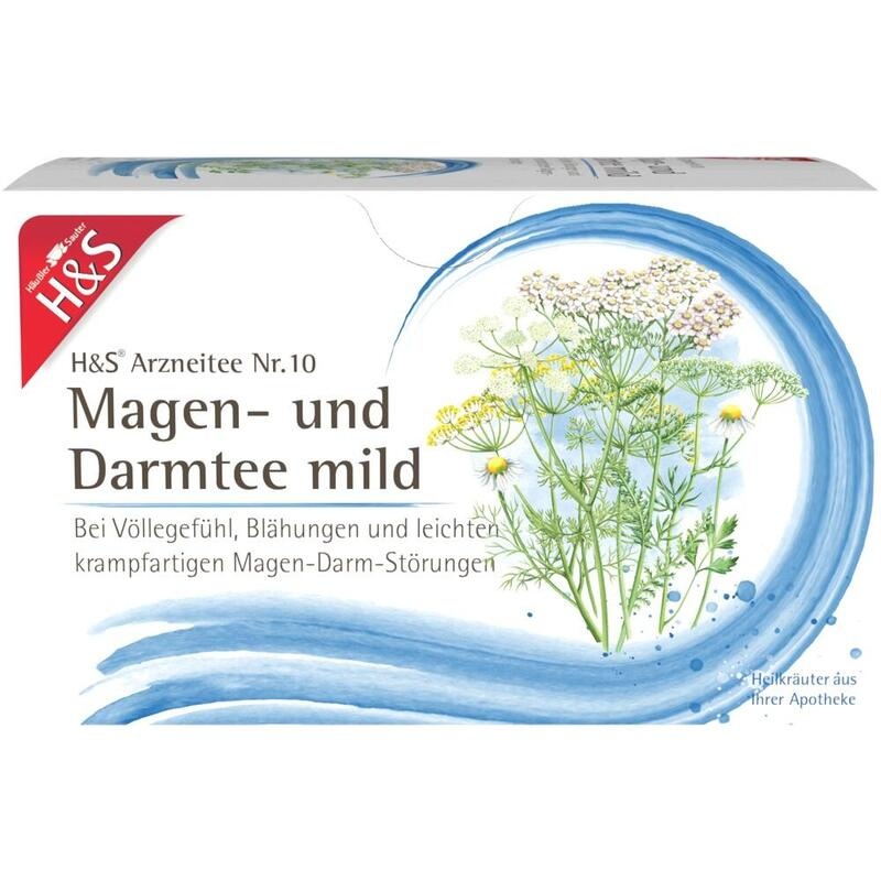 H&S Magen- und Darmtee mild Filterbeutel