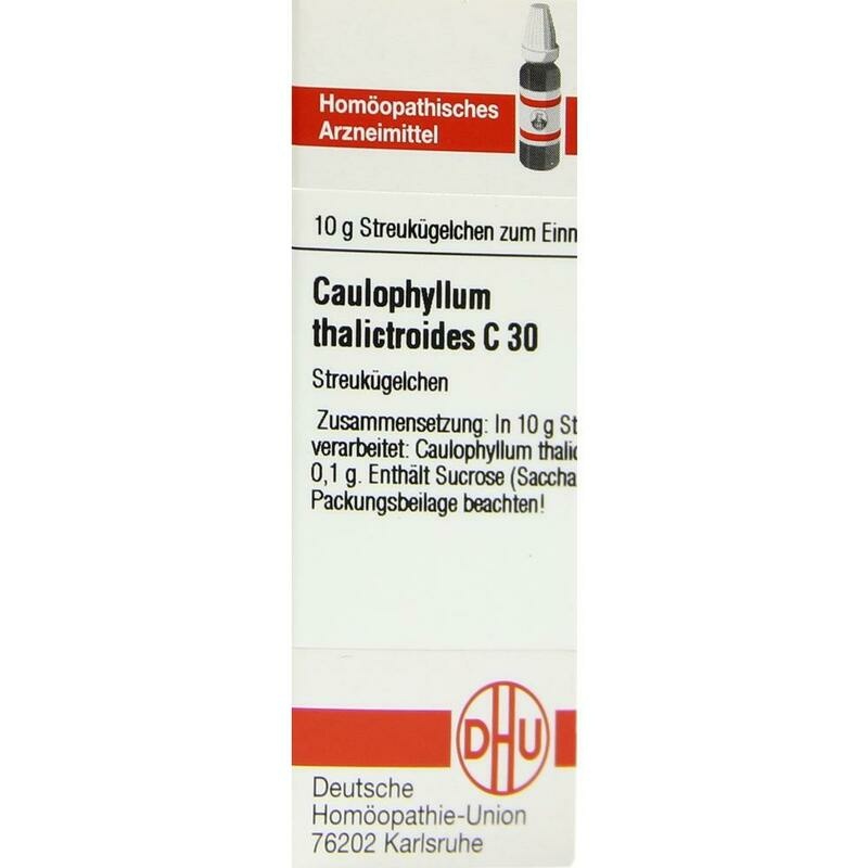 CAULOPHYLLUM THALICTROIDES C 30 Globuli