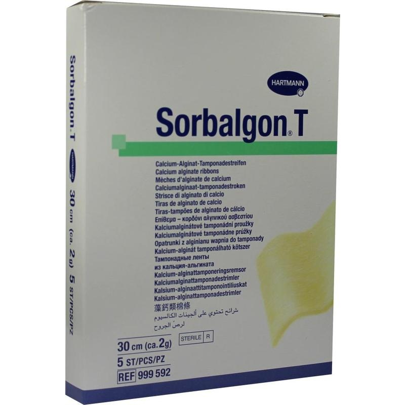 SORBALGON T Tamponade Streifen 2 g/30 cm