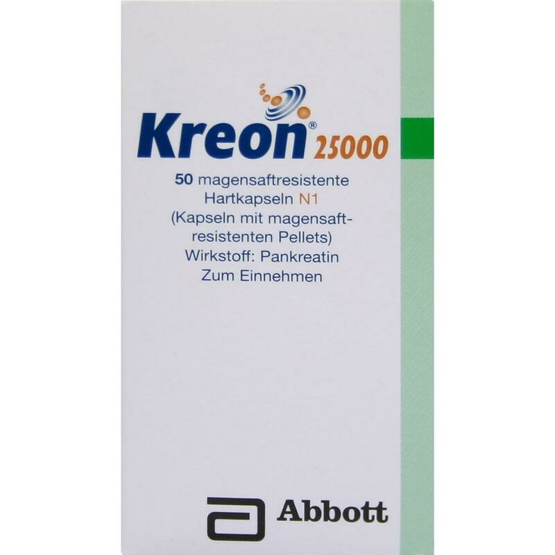 KREON 25.000 Hartkps.m.magensaftr.überz.Pellets