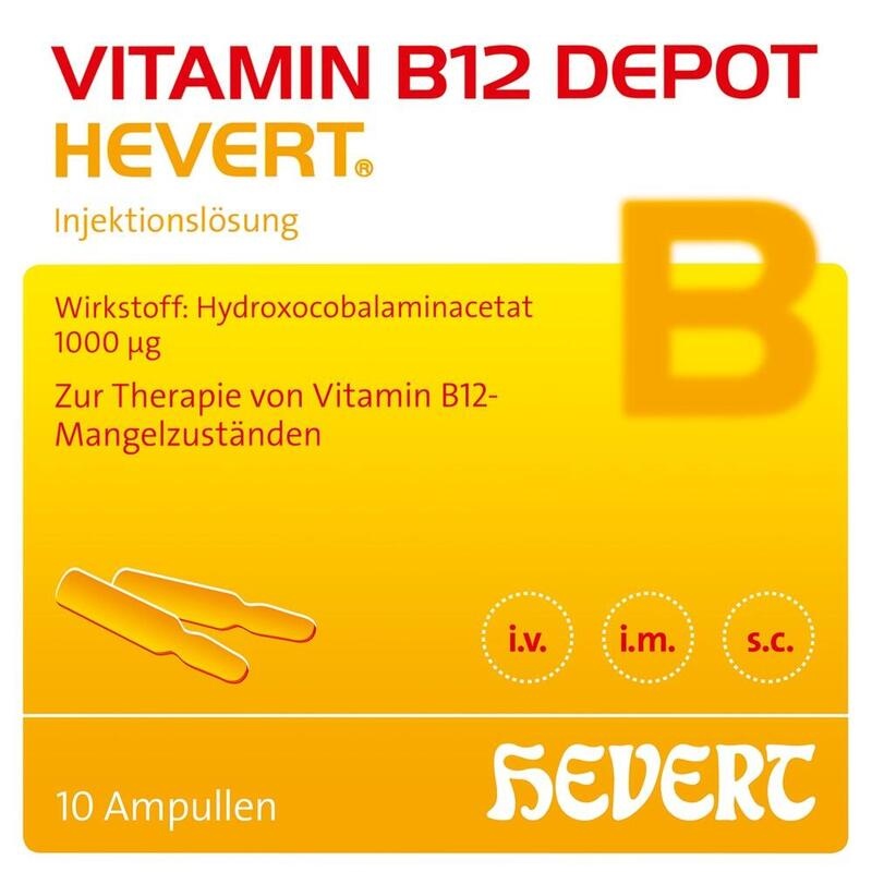 VITAMIN B12 DEPOT Hevert Ampullen
