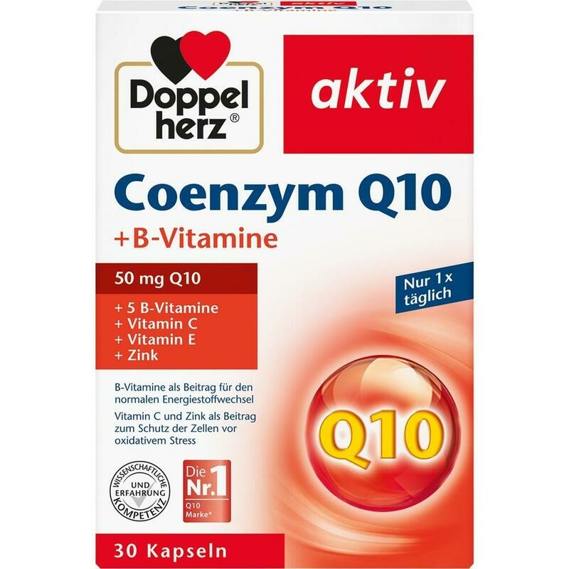 DOPPELHERZ Coenzym Q10+B Vitamine Kapseln