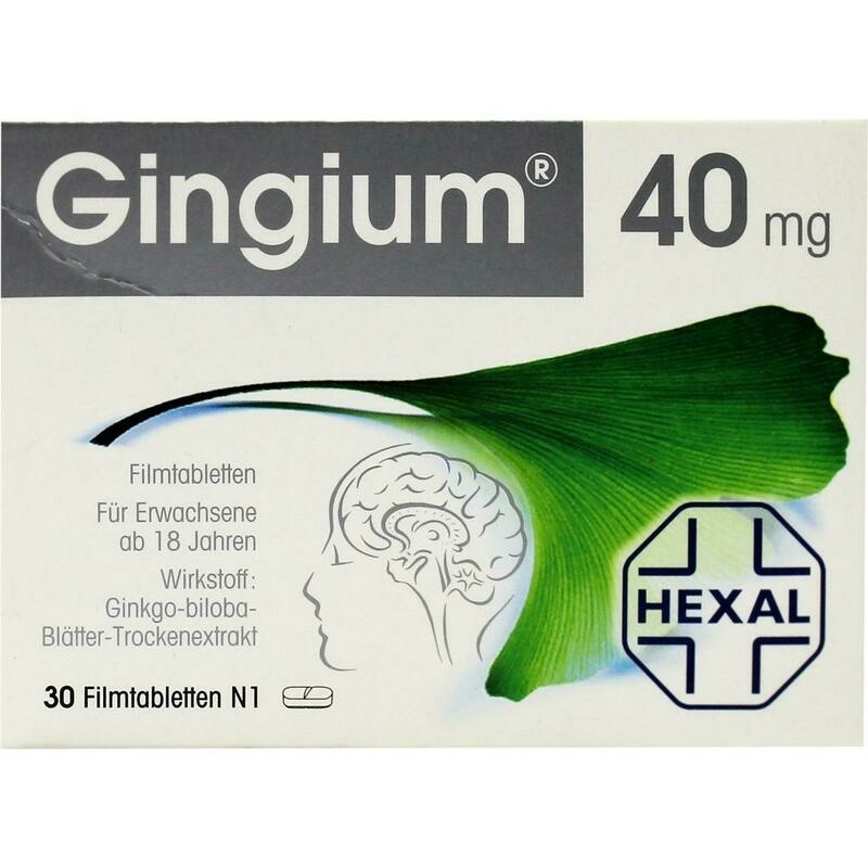GINGIUM 40 mg Filmtabletten