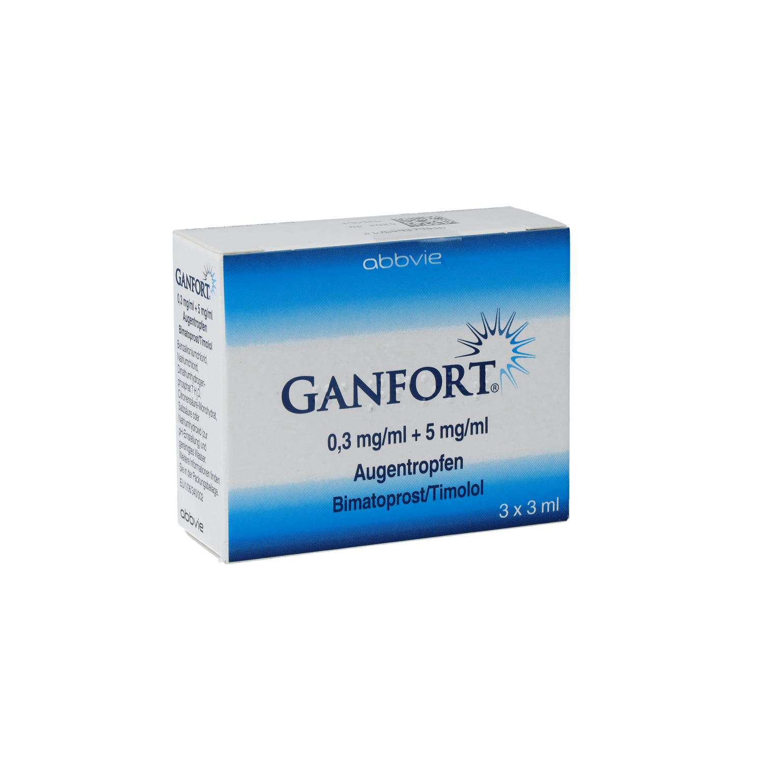 GANFORT 0,3 mg/ml + 5 mg/ml Augentropfen