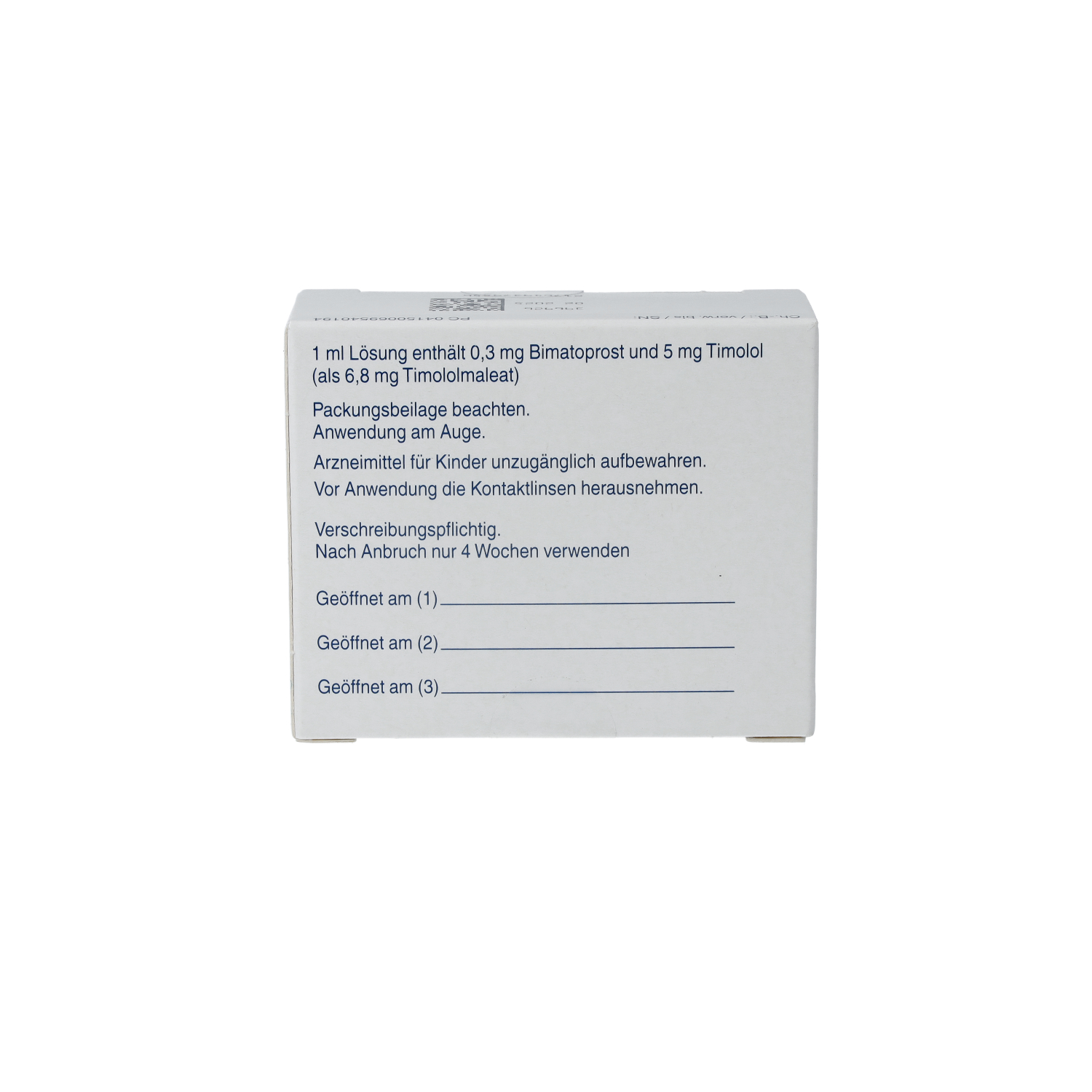 GANFORT 0,3 mg/ml + 5 mg/ml Augentropfen