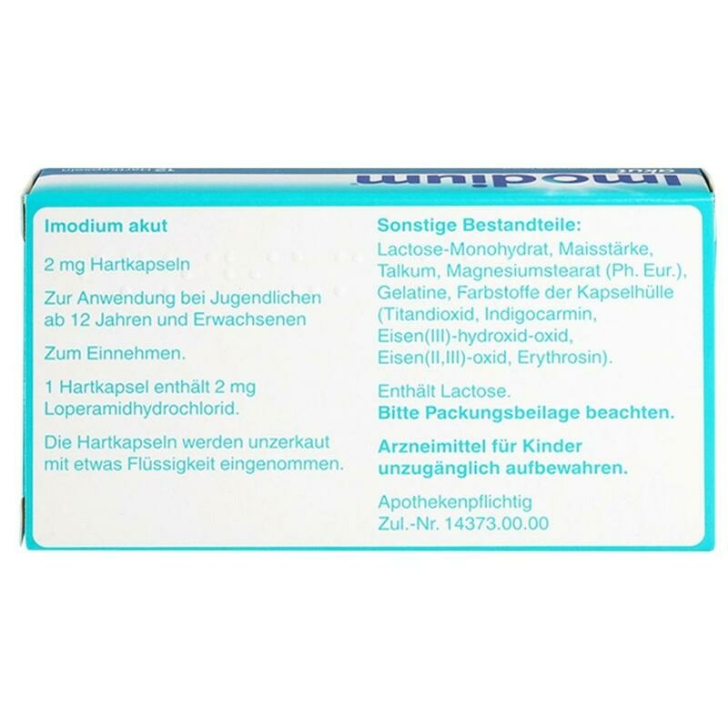 IMODIUM akut Hartkapseln