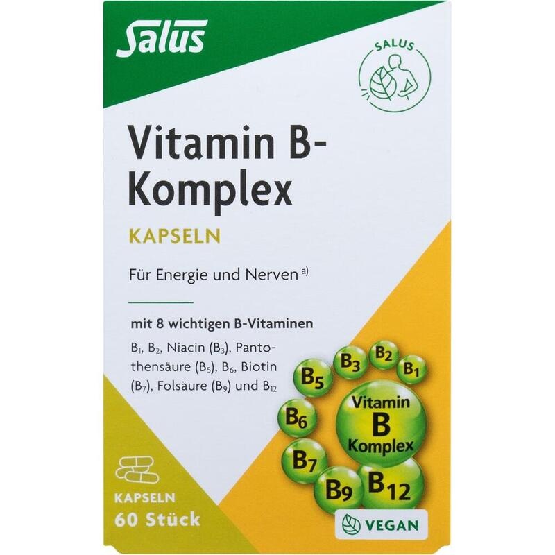 VITAMIN B KOMPLEX vegetabile Kapseln Salus