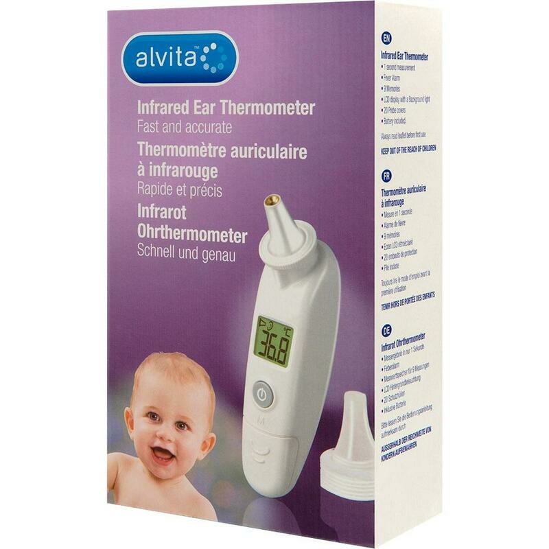 ALVITA Infrarot-Ohrthermometer