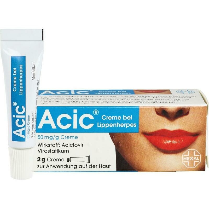 ACIC Creme bei Lippenherpes