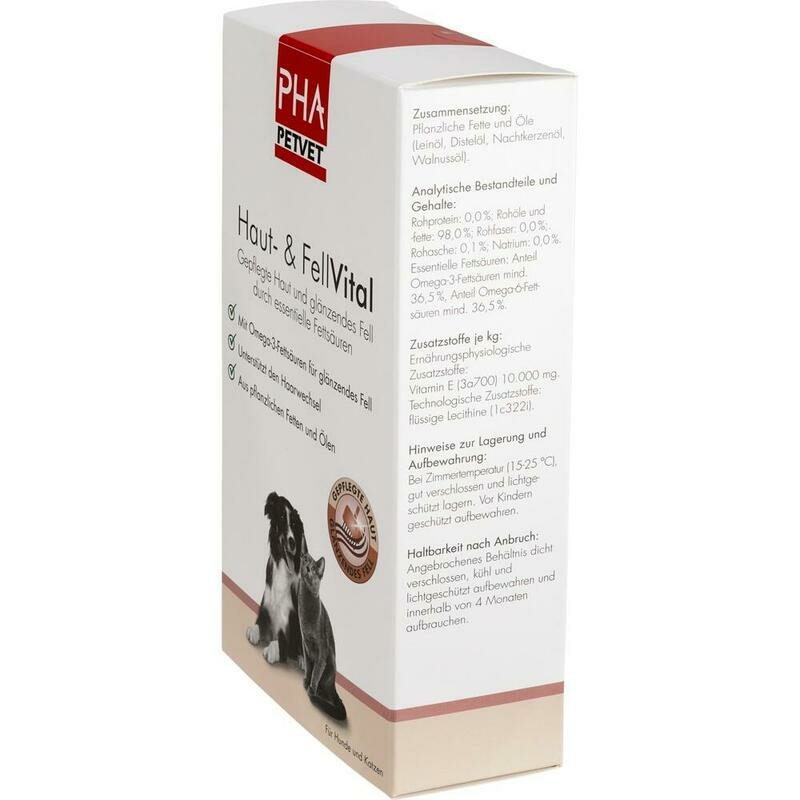 PHA Haut- und FellVital flüssig f.Hunde