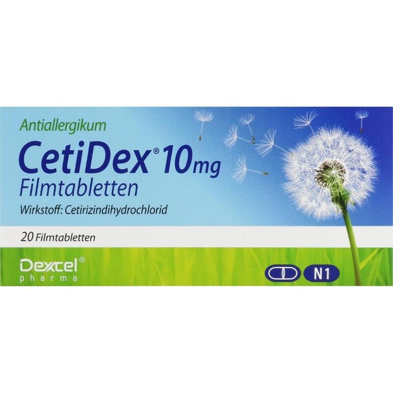 CETIDEX 10 mg Filmtabletten