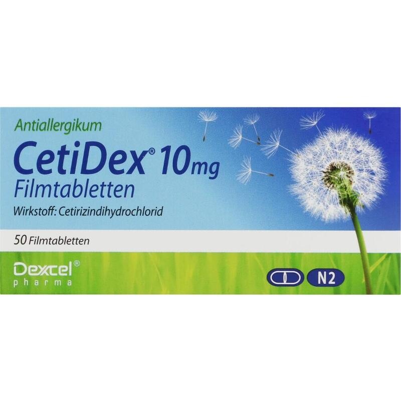 CETIDEX 10 mg Filmtabletten