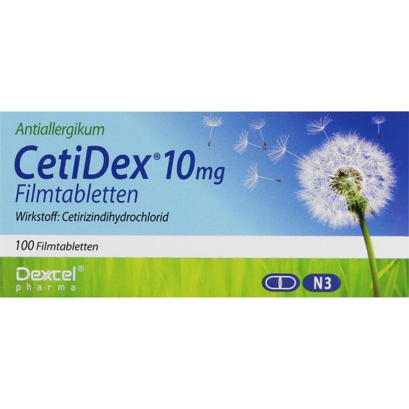 CETIDEX 10 mg Filmtabletten