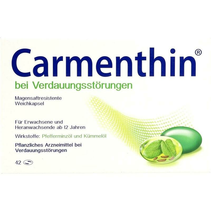 CARMENTHIN bei Verdauungsstörungen msr.Weichkaps.