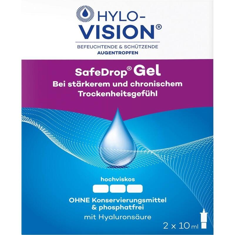 HYLO-VISION SafeDrop Gel Augentropfen
