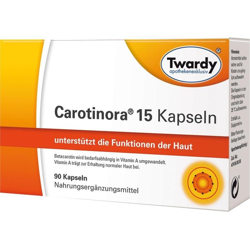 CAROTINORA 15 Kapseln