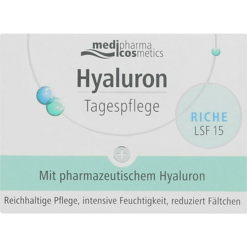 HYALURON TAGESPFLEGE riche Creme LSF 15