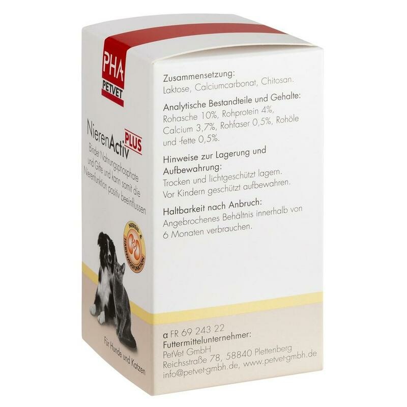 PHA NierenActiv plus Pulver f.Katzen