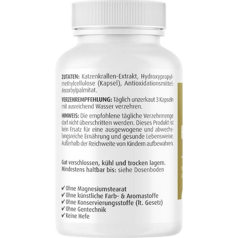 KATZENKRALLE KAPSELN Cat's Claw