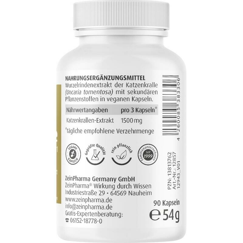 KATZENKRALLE KAPSELN Cat's Claw