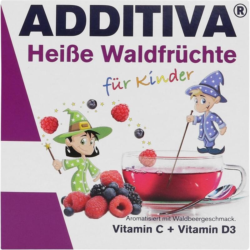 ADDITIVA heiße Waldfrüchte Pulver