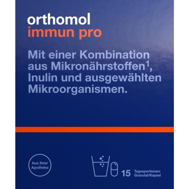 Orthomol Immun pro Granulat/Kapseln (15 Stk)