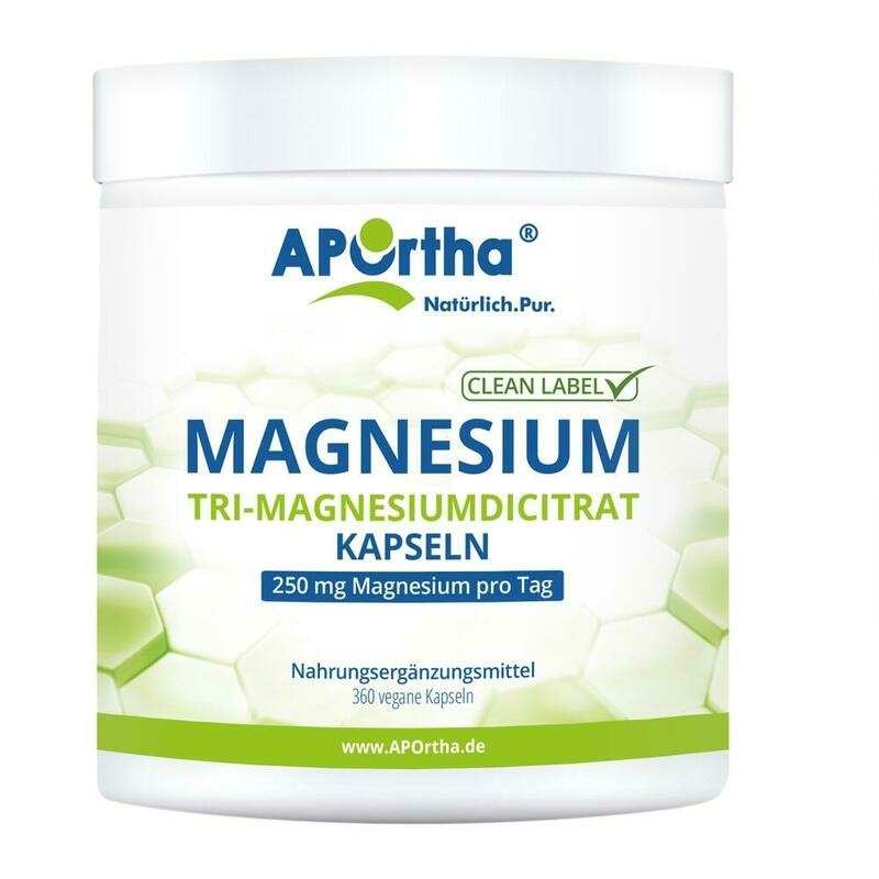 MAGNESIUMCITRAT Tri-Magnesiumdicitrat vegan Kaps.