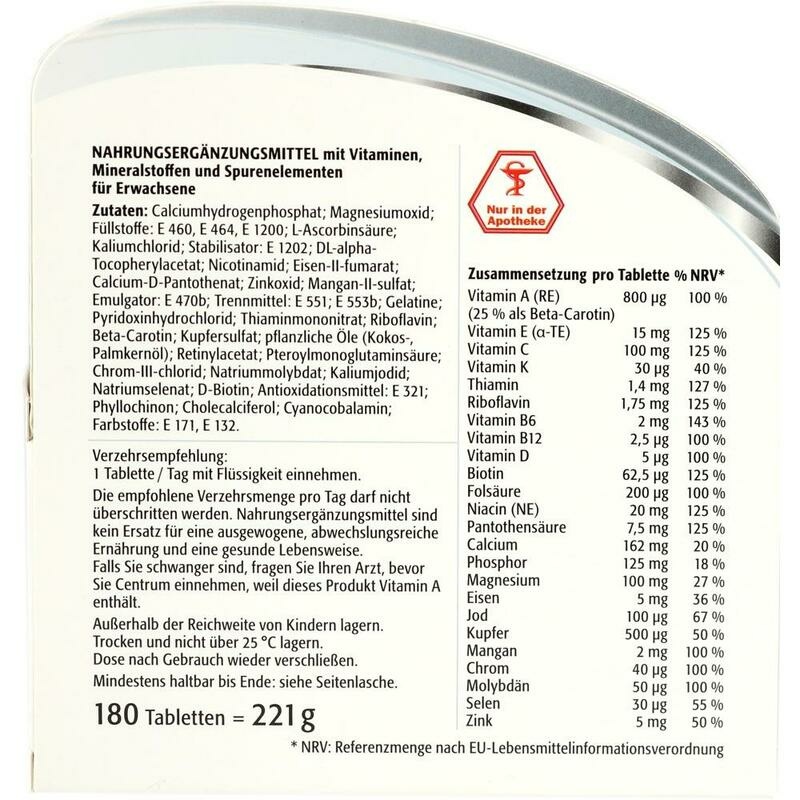 CENTRUM A-Zink Tabletten